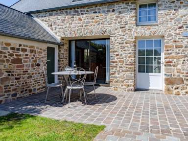 130 m² Bauernhof ∙ 6 Gäste mit Hund ∙ 3 Schlafzimmer ∙ Créances, Cotentin, Normandie