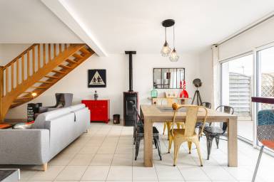 Maison de vacances avec jardin, terrasse et barbecue