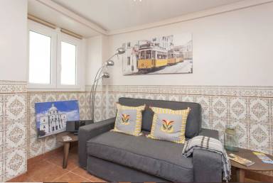 Holiday apartment with terrace | Near Santa Justa Lift
