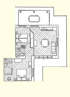 Villa Panconesi – Agriturismo con piscina e campo da Tennis a Montespertoli, vicino Firenze: Unità 4 RIMESSA 4+2 POSTI LETTO — photo 5