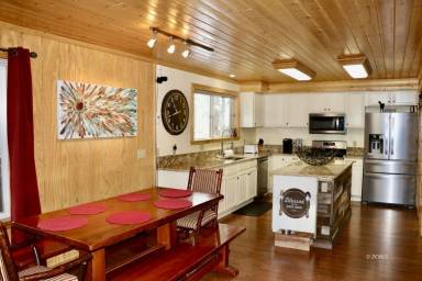 Cabin Kitchen Duck Creek Village