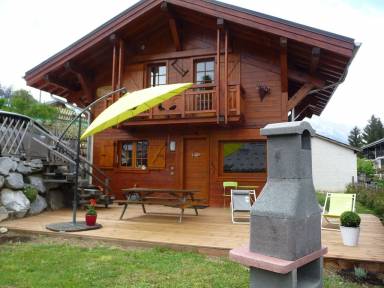 Chalet Terrasse / balcon Saint-Gervais-les-Bains