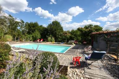 Cottage Pool Saint-Julien-de-Crempse