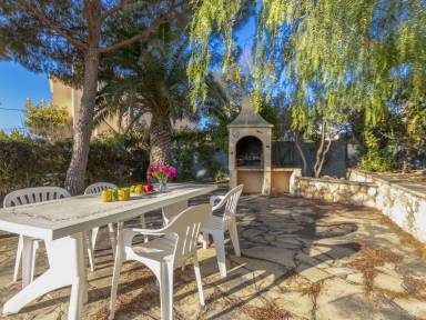 Holiday home with terrace, garden & barbeque