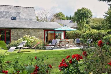 Maison de vacances avec terrasse et jardin | Vue mer