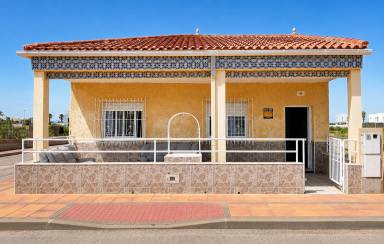 Casa vacacional con terraza