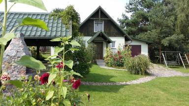 Ferienhaus in Olpuch mit Terrasse, Grill und Garten