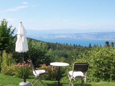 Appartement convivial et familial avec jardin et terrasse | Vue lac | À côté du ski