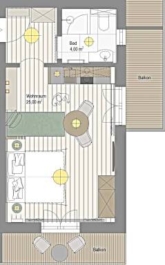 30 m² Ferienwohnung