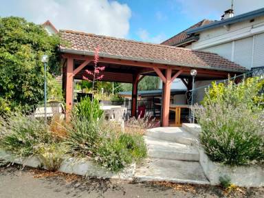 Maison conviviale et familiale avec terrasse, jardin et barbecue | Vue jardin | Parfaite pour le travail à distance