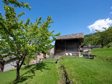 Casa con giardino e terrazza | Vista sulla montagna