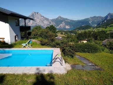 Gemütliches Landhaus in Panorama-Lage mit herrlichem See- und Bergblick