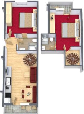 50 m² Ferienwohnung