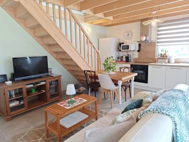 Maison de vacances adaptée aux familles avec terrasse et barbecue | Adaptée au travail à distance | Avec animaux bienvenus