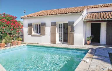 Ferienhaus in Font d'Irac, Les Angles, Occitanie, Frankreich. 