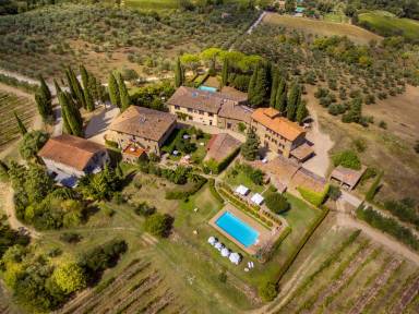 Wohnung in Greve In Chianti mit Pool & Grill