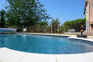 Maison avec piscine privée, barbecue et jardin | Vue montagne