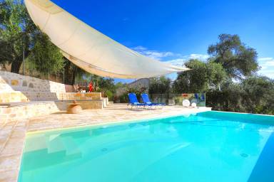 Villa apropiada para familias con terraza, barbacoa y piscina privada | Vista panorámica