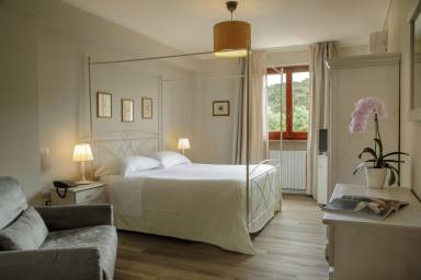 Alloggio con sauna, piscina e terrazza | Vista sul giardino