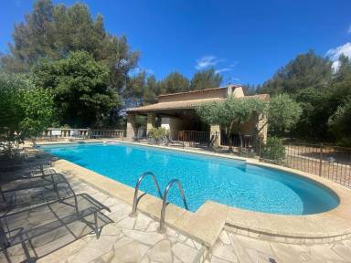 Ferienhaus mit Pool für 5 Gäste mit Hund in Grans, Provence-Alpes-Côte d'Azur, Frankreich