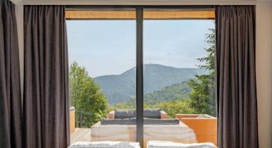60 m² Domek w stylu alpejskim