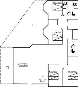 130 m² Ferienhaus ∙ 4 Schlafzimmer ∙ 8 Gäste – Bild 22