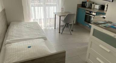Tolles Apartment mit Sauna, Garten und Grill | Nah am Strand | Perfekt für die Arbeit von Zuhause