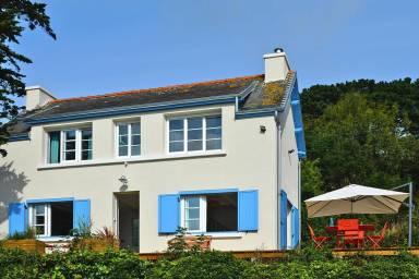 Bretagne Ferienhaus am Meer mit Hund in Plougasnou