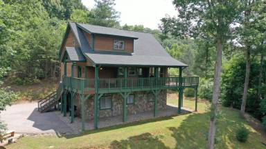 Cabin Balcony Cherokee