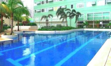 Condo with pool & garden