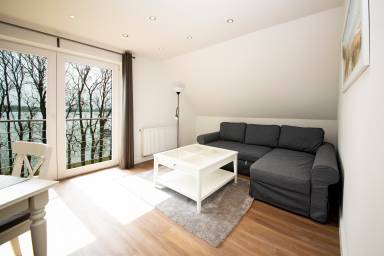 Renoviertes Appartement in Karschau mit Sauna, Terrasse & Garten