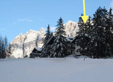 Domek w stylu alpejskim  Cortina d’Ampezzo
