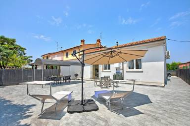 Casa totalmente attrezzata con giardino