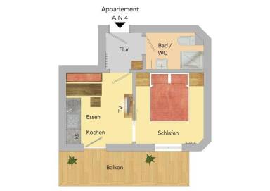 Appartement 30 m²