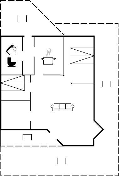 64 m² Ferienhaus ∙ 2 Schlafzimmer ∙ 4 Gäste – Bild 23