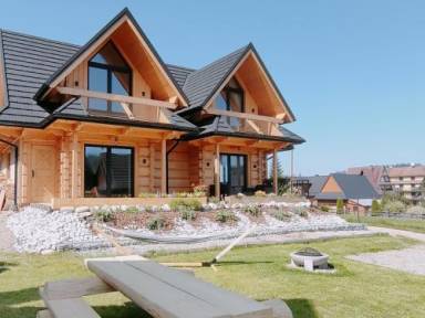 75 m² Domek w stylu alpejskim