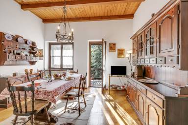 Appartamento totalmente attrezzato con giardino e terrazza
