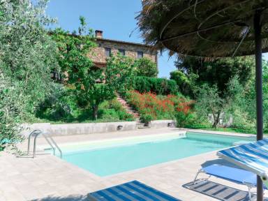 Ferienhaus mit Poolfür 8 Gäste mit Hund in Monsummano Terme, Toskana