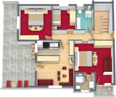 Appartement 70 m²