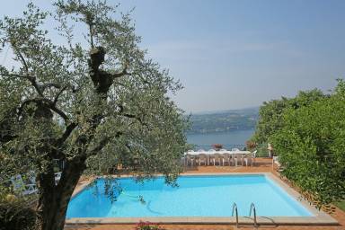 Apartment mit Grill, Terrasse und Pool | Wasserblick