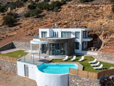 Villa Terrasse/Balkon Agios Nikolaos