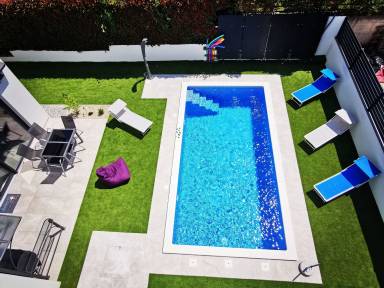 Tolles Apartment mit Grill, privatem Pool und Garten