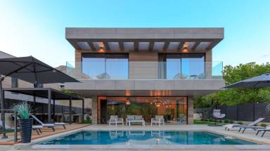 Villa mit Grill, Terrasse und schnellem Internet | Bergblick