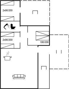 68 m² Ferienhaus ∙ 3 Schlafzimmer ∙ 6 Gäste – Bild 25