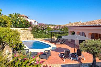 Casa vacacional con terraza