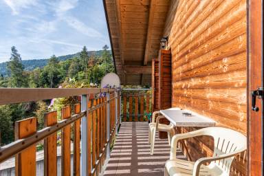 100 qm Ferienwohnung mit Seeblick für 6 Gäste mit Hund, San Vito, Pergine Valsugana, Trentino-Südtirol