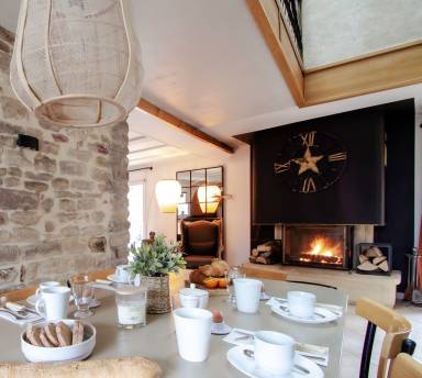 Landhaus Kamin Harol