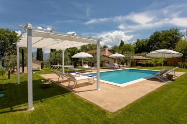 Villa mit Grill, Garten und privatem Pool | Panoramablick