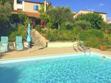 Maison avec piscine privée, jardin et terrasse | Vue montagne