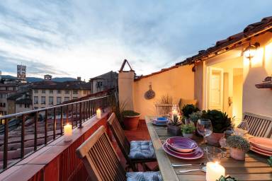 Ferienwohnung Terrasse/Balkon Lucca